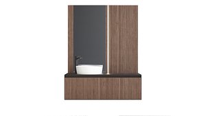 Modern Bathroom Cabinet  no 132 3D model