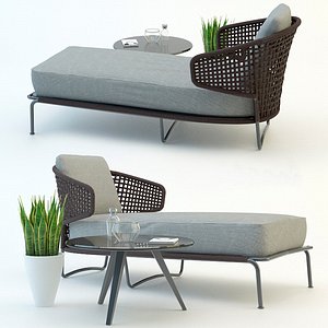 Garden furniture set(4)