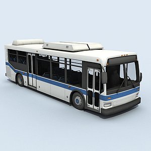 city bus 3d model