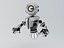 robot materials 3d max