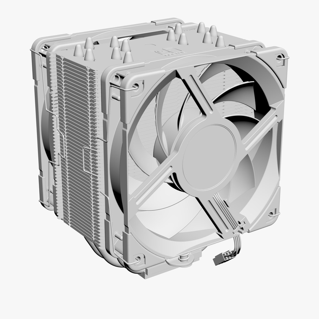 Noctua NH-U12A chromax black 3D model https://p.turbosquid.com/ts-thumb/Xd/QvGa8C/at/nhu12acbclay0007/jpg/1693823795/1920x1080/fit_q87/868dced4f70f0891155765993f2d60d3c92bb549/nhu12acbclay0007.jpg