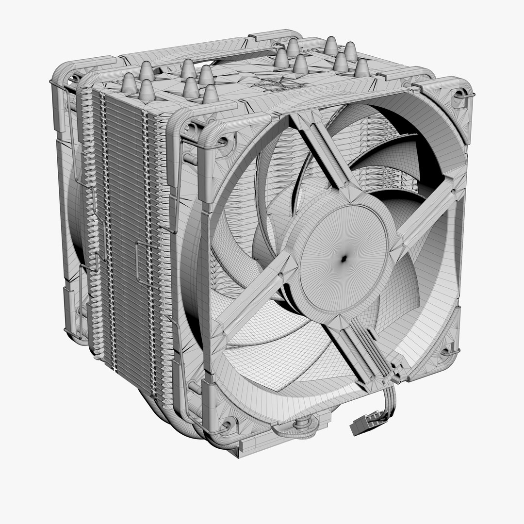 Noctua NH-U12A chromax black 3D model https://p.turbosquid.com/ts-thumb/Xd/QvGa8C/xU/nhu12acbwireframe0007/jpg/1693823835/1920x1080/fit_q87/e49f3b7e6c5e4c2cdc98d635a3c821525eeb6ad7/nhu12acbwireframe0007.jpg