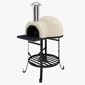 3d plain wood fired model