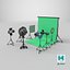 Full Detailed Photo Studio Collection 3D model