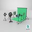 Full Detailed Photo Studio Collection 3D model