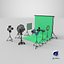 Full Detailed Photo Studio Collection 3D model