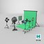 Full Detailed Photo Studio Collection 3D model