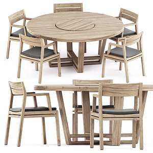 Costes chair and Costes Round table