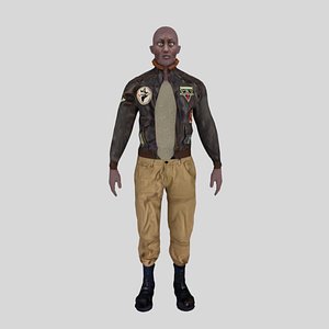 Soldier Black 3D Models for Download