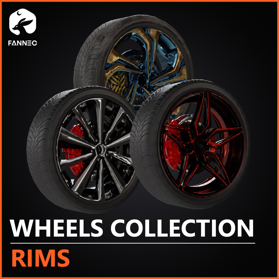 RIMS - Wheels Collection - Unreal Engine - TurboSquid 2268400
