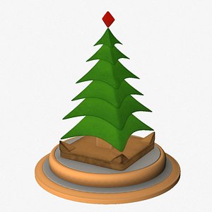 Stylized Snow Tree