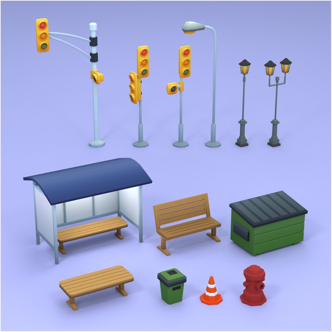 Cartoon Low Poly Street Props Pack model https://p.turbosquid.com/ts-thumb/Xd/bjL874/Lt/searchimage/jpg/1718084013/1920x1080/fit_q87/9521087bb5ced1e7658ab9b2886163d2c0acf16b/searchimage.jpg