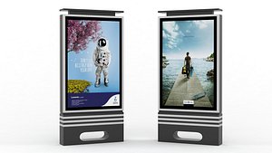 3D Digital Kiosk model