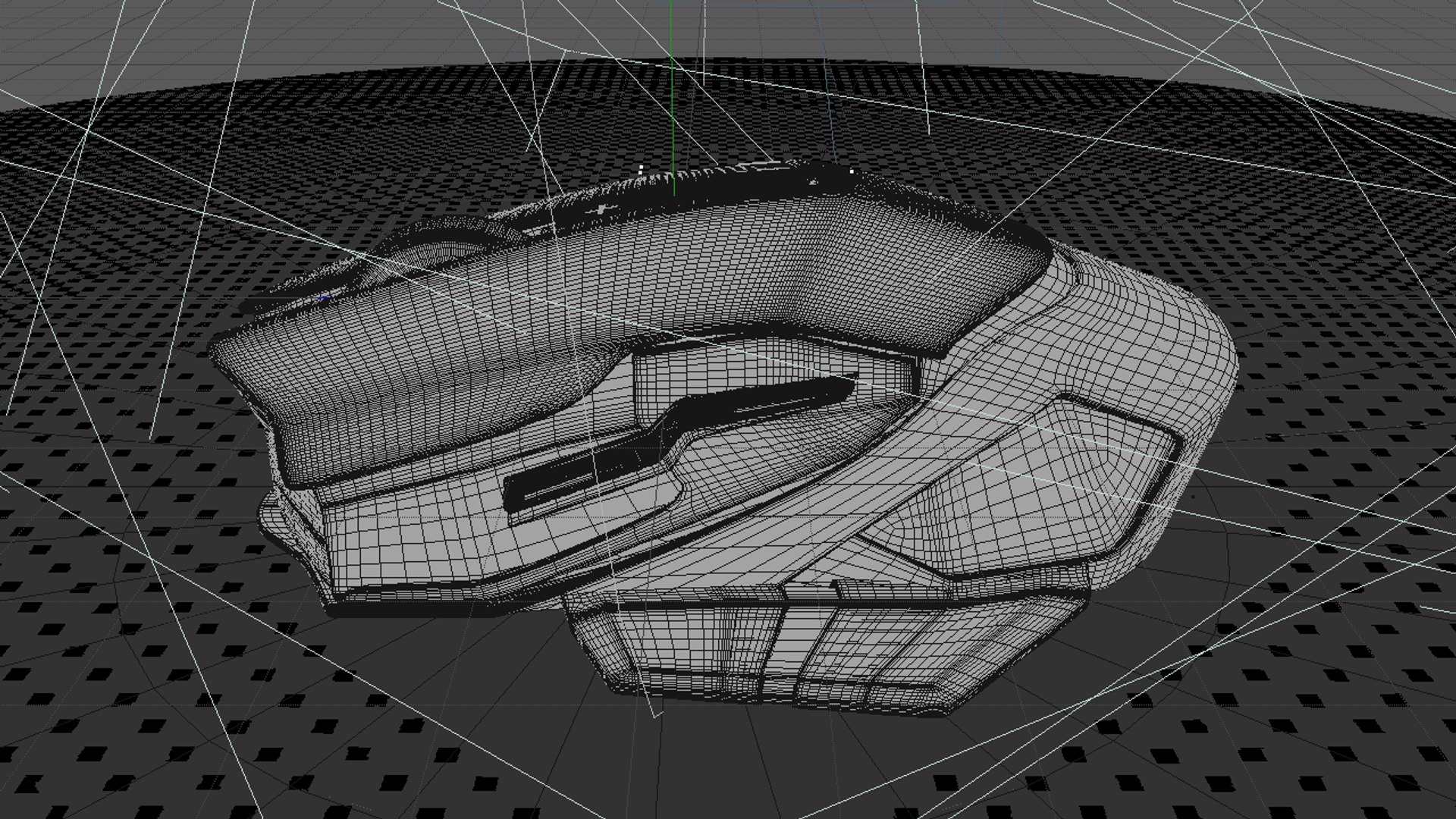 Wireless Gaming Mouse 3d C4d