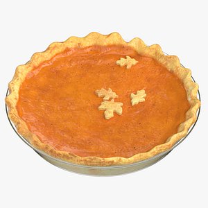 pumpkin pie 01 model