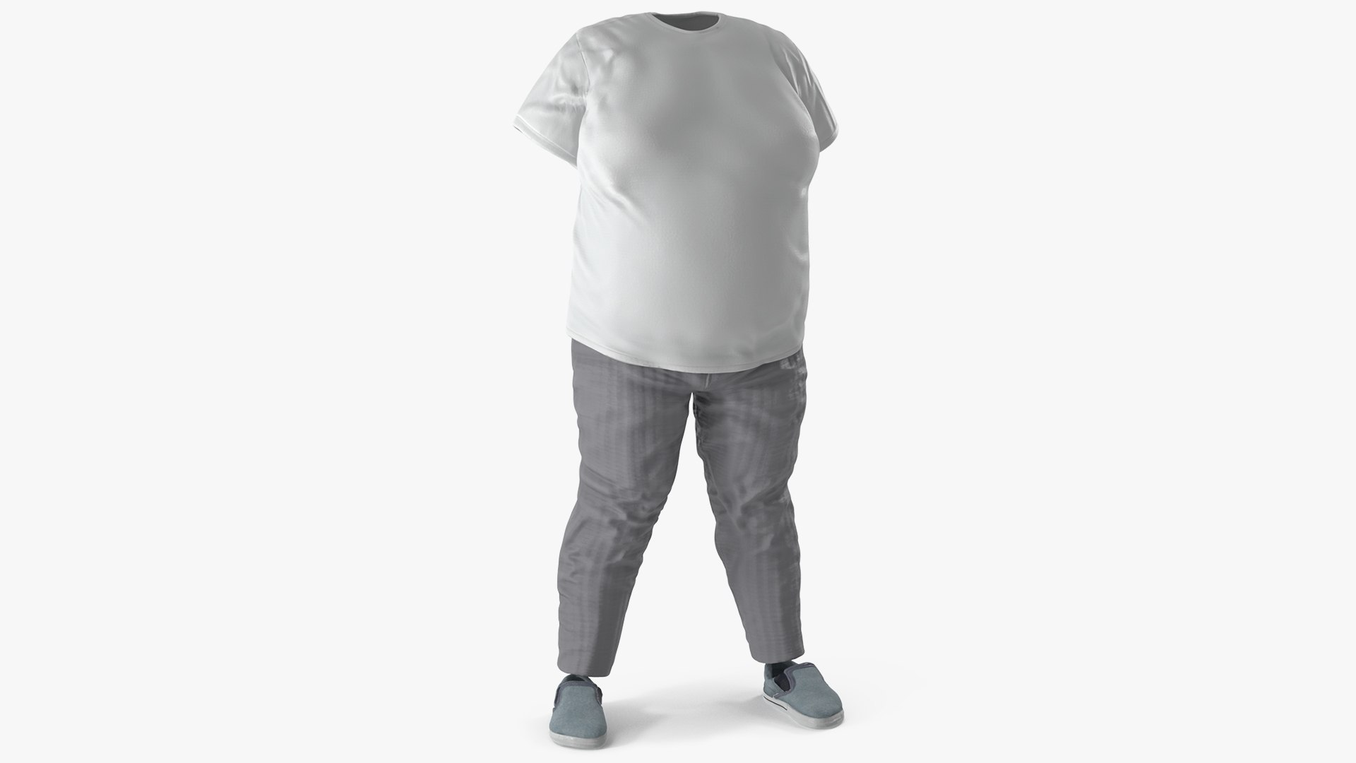 Clothes for the Fat Man 3D model preview