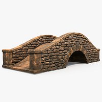 Small Stone Arch Bridge Brown