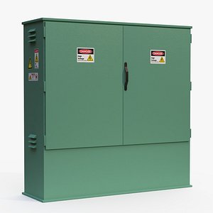 ELECTRICAL CONTROL BOX IV 3D model