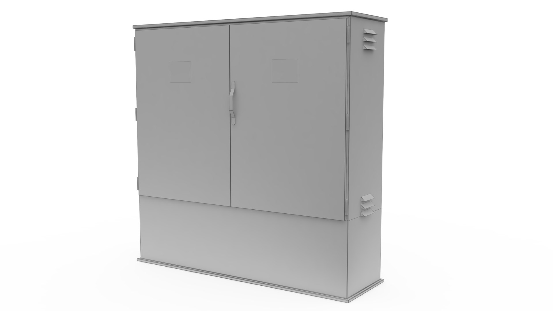 ELECTRICAL CONTROL BOX IV 3D Model - TurboSquid 2510433