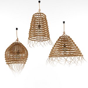 Lighting Rattan 3D Models for Download | TurboSquid