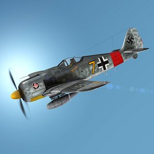 Focke Wulf - FW190 A8 - Yellow 7