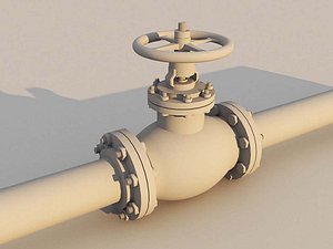 BallValve 3D model