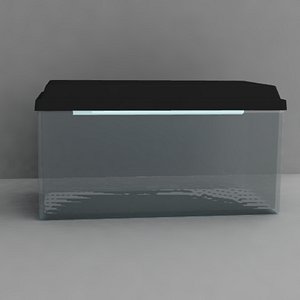 fishbowl aquarium 3d model