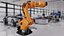 3D kuka kr 1000 titan model