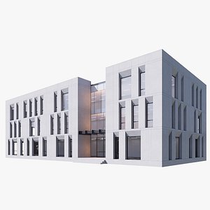 3D Commercial building model