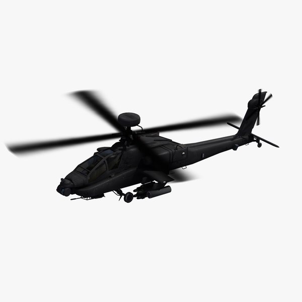 modelo 3d AH64 Black Gunship - TurboSquid 2092194