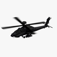 AH64 Black Gunship