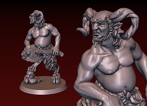 Satyr 3D print