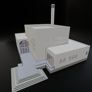 3D Mosque Exterior