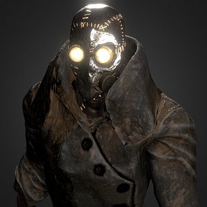 character rig 3D model