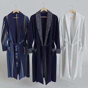 bathrobe on hanger