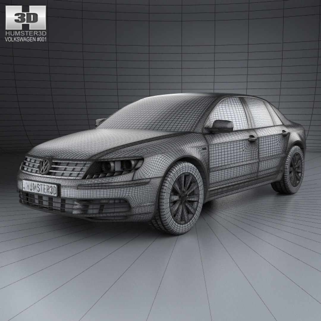 phaeton 2011 3d model