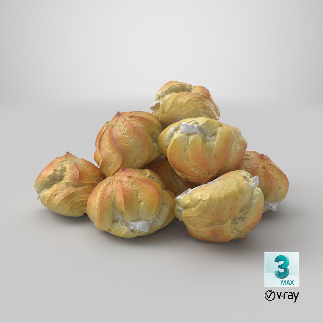 Profiteroles 3D model https://p.turbosquid.com/ts-thumb/Xe/GJNrFc/Hx/stemcell_max_vray_render/png/1773078334/1920x1080/fit_q87/c43866969952e5248b900f3bd918f6458bbbdac5/stemcell_max_vray_render.jpg