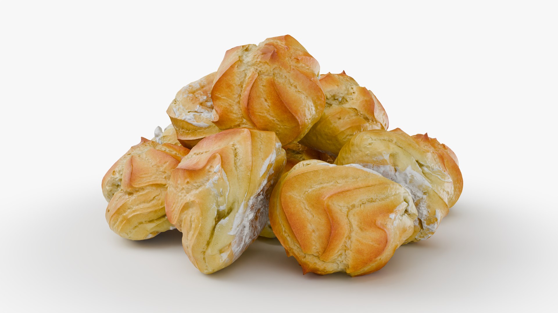 Profiteroles 3D model https://p.turbosquid.com/ts-thumb/Xe/GJNrFc/QR/creampuffs_0007/png/1772296216/1920x1080/fit_q87/b1db1886859fb8f62a572541ade8d3c354133483/creampuffs_0007.jpg