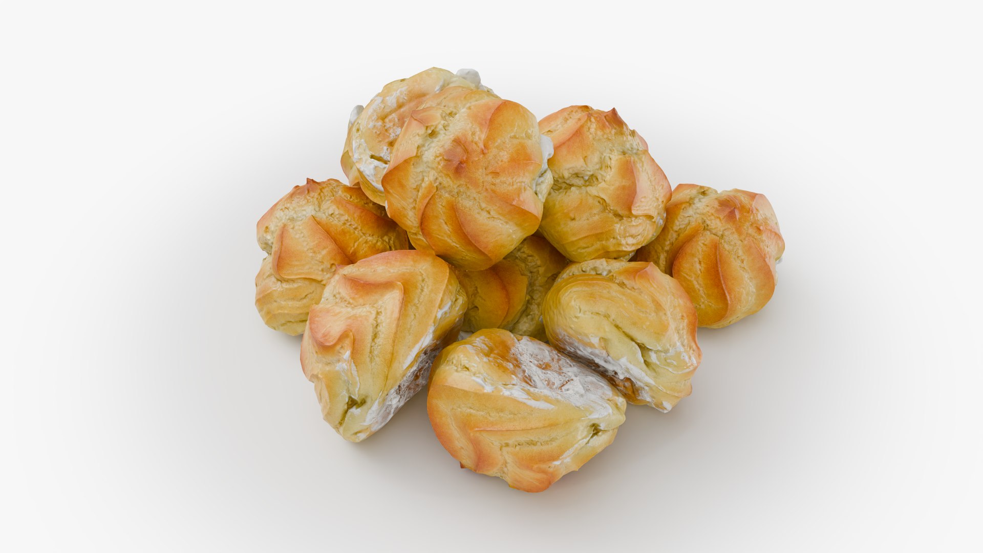 Profiteroles 3D model https://p.turbosquid.com/ts-thumb/Xe/GJNrFc/jK/creampuffs_0003/png/1772296208/1920x1080/fit_q87/33a3965ffd24d449170acb9cb10acf1fc8acd746/creampuffs_0003.jpg
