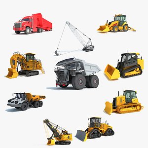 Mining Equipment Pack – Professional Surface Mining Machinery Collection