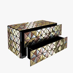 3d bed boca lobo pixel