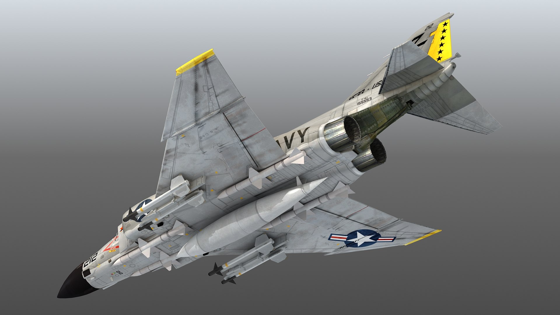 3D F4 J NAVY Phantom II Tarsiers Mig Killer model https://p.turbosquid.com/ts-thumb/Xe/Zp7L1B/Ut/f4jn_016/jpg/1631179432/1920x1080/fit_q87/bd62b11454d84d52d4321f07d61b21f64daf0c00/f4jn_016.jpg