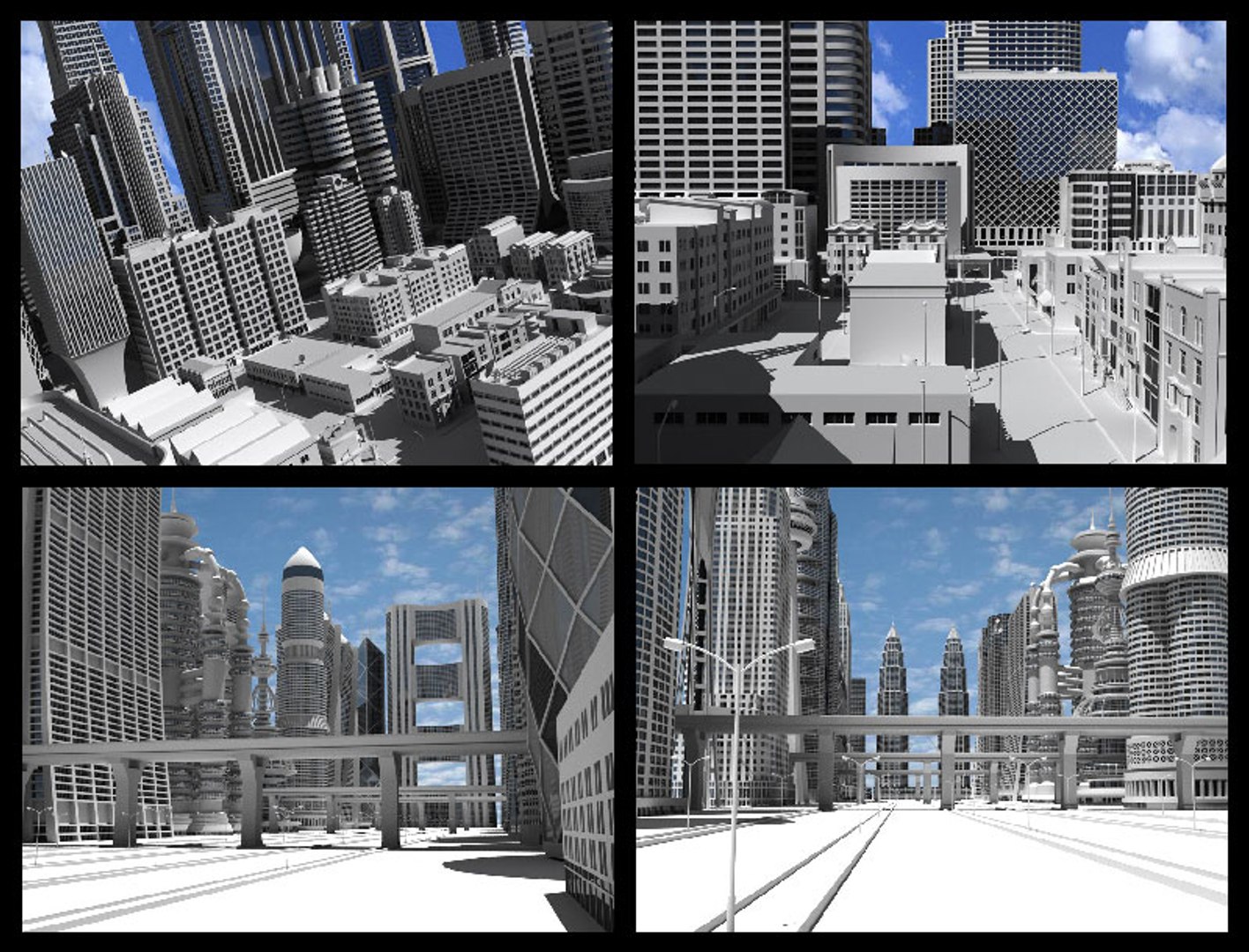 3d 2 Definition Cities