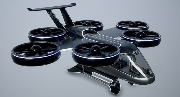 Bell nexus flying taxi 3D model - TurboSquid 1370221