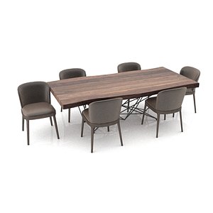 Wood Table corona vray