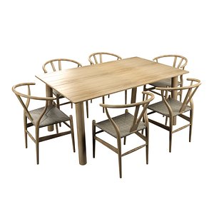 ch24 chair modern 3D model