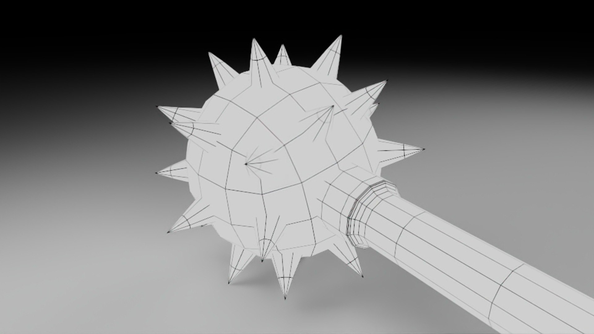 Spikey Ball Mace Model TurboSquid 2062890