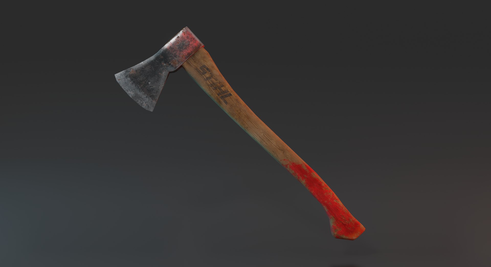 Realistic Ax Worn-out Low-poly 3D Model - TurboSquid 1975652
