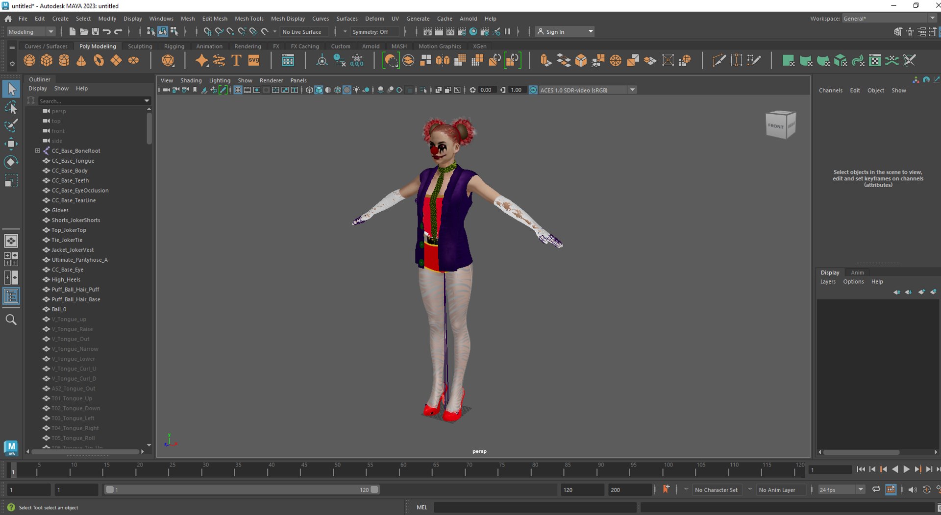 Realistic Girl - Joker Rigged 3D Model 3D model - TurboSquid 2106711