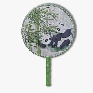 Hand fan 3D